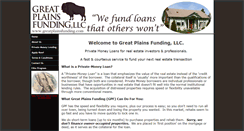 Desktop Screenshot of greatplainsfunding.com